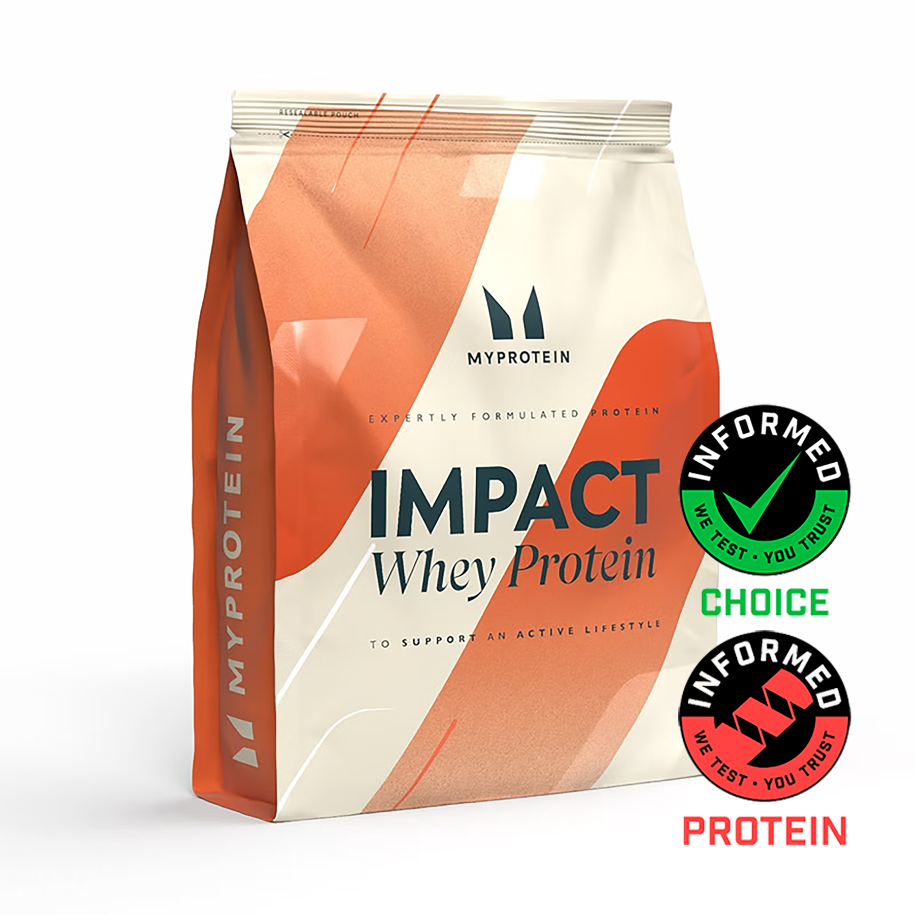 Białko Serwatkowe (Impact Whey Protein) (Cafe Latte (+Collagen))