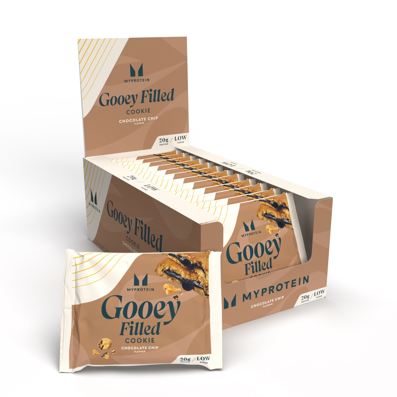 Białkowe Ciasteczko z Nadzieniem (Triple Chocolate)