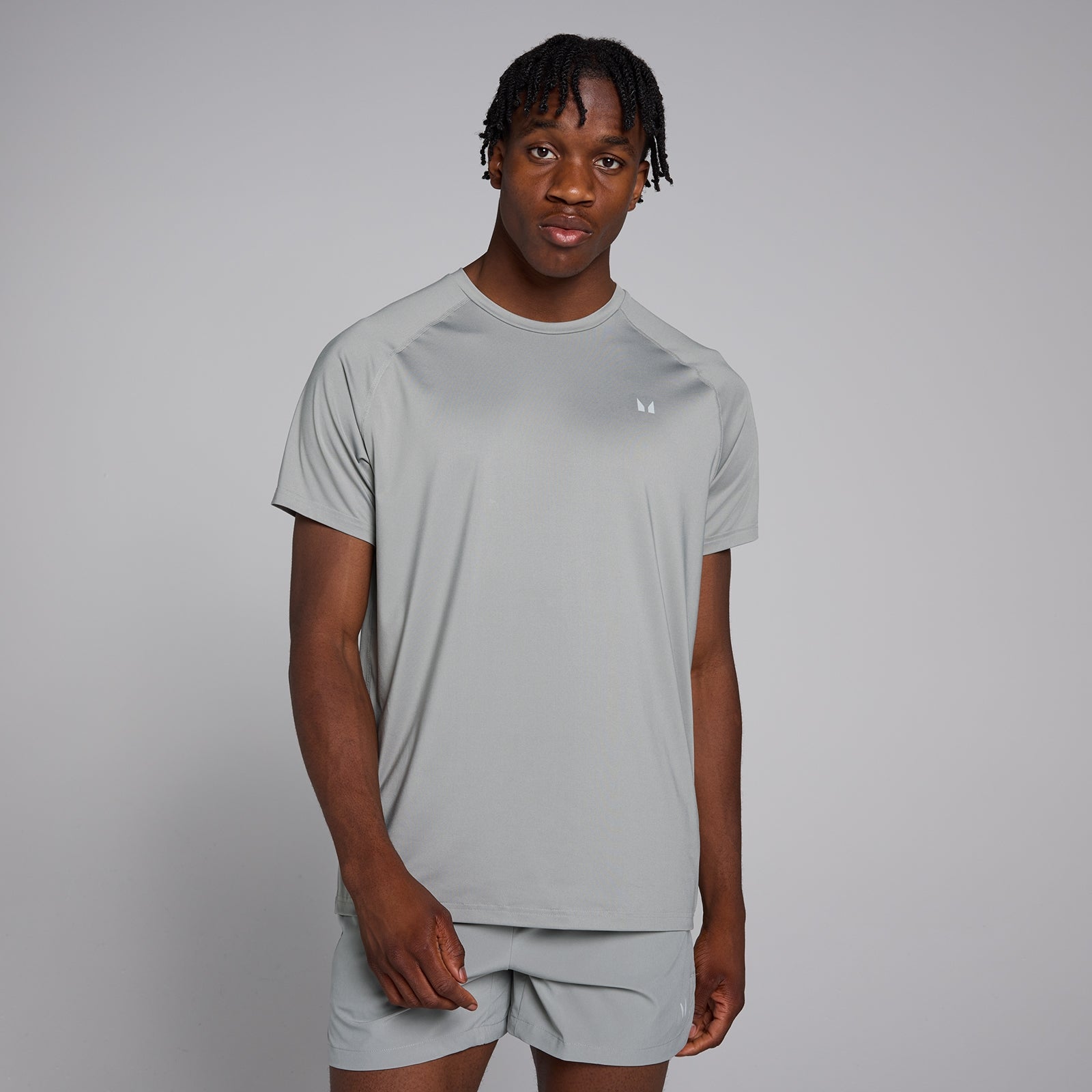 Męski T-shirt z krótkim rękawem z kolekcji Training MP (Storm)