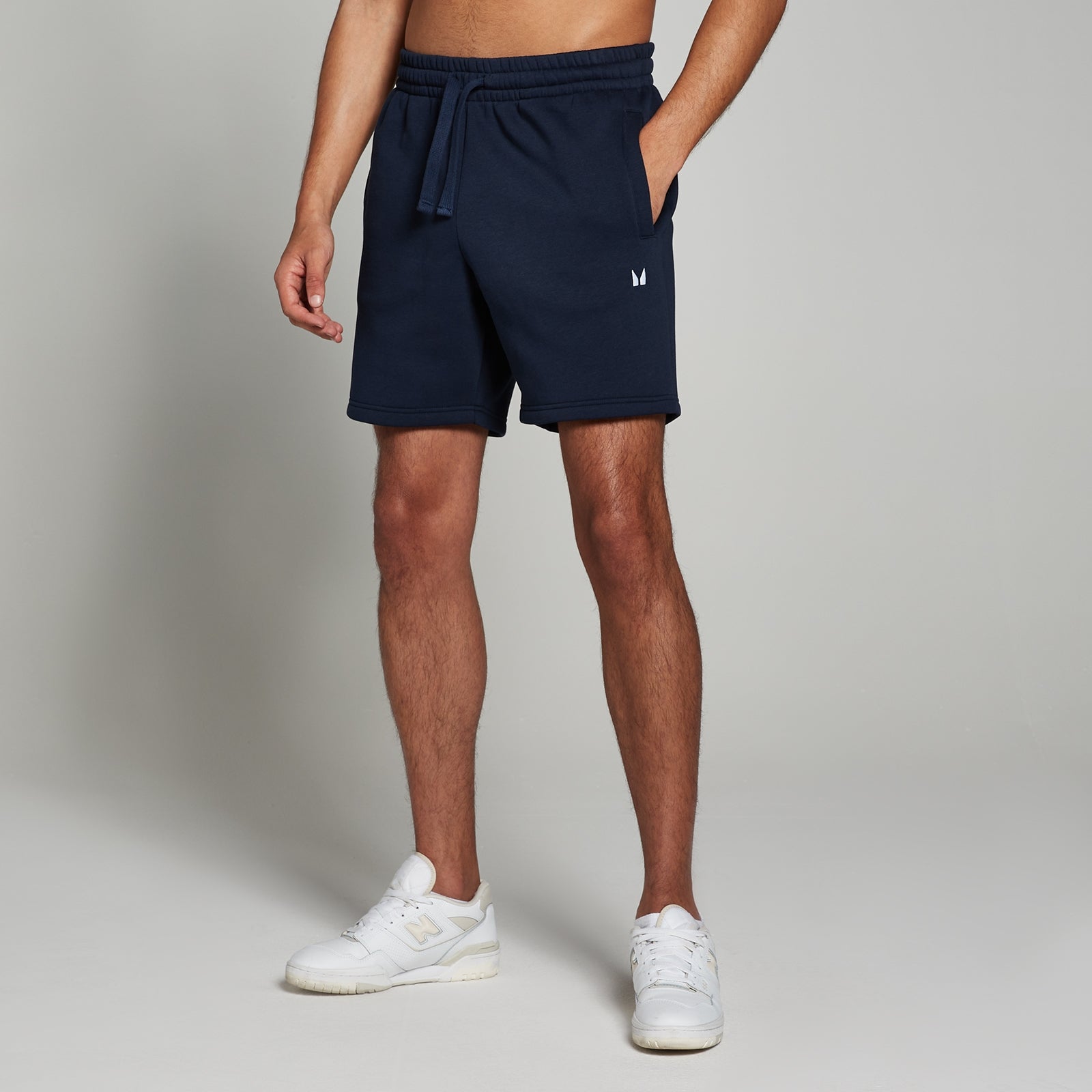 Męskie spodenki dresowe z kolekcji Rest Day MP – Grey Marl (Granatowy)