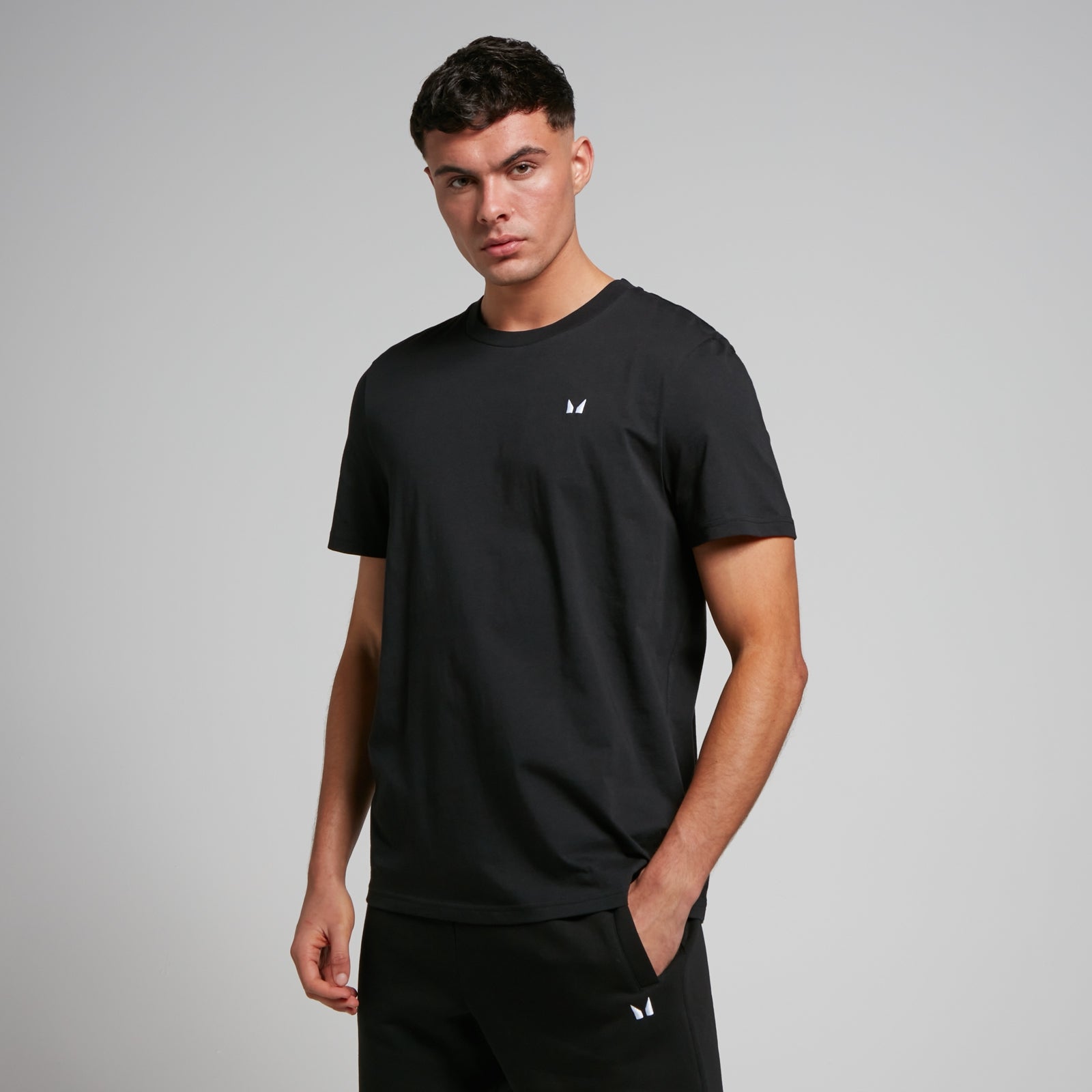 Męski T-shirt z krótkim rękawem z kolekcji Rest Day MP (Czarny)
