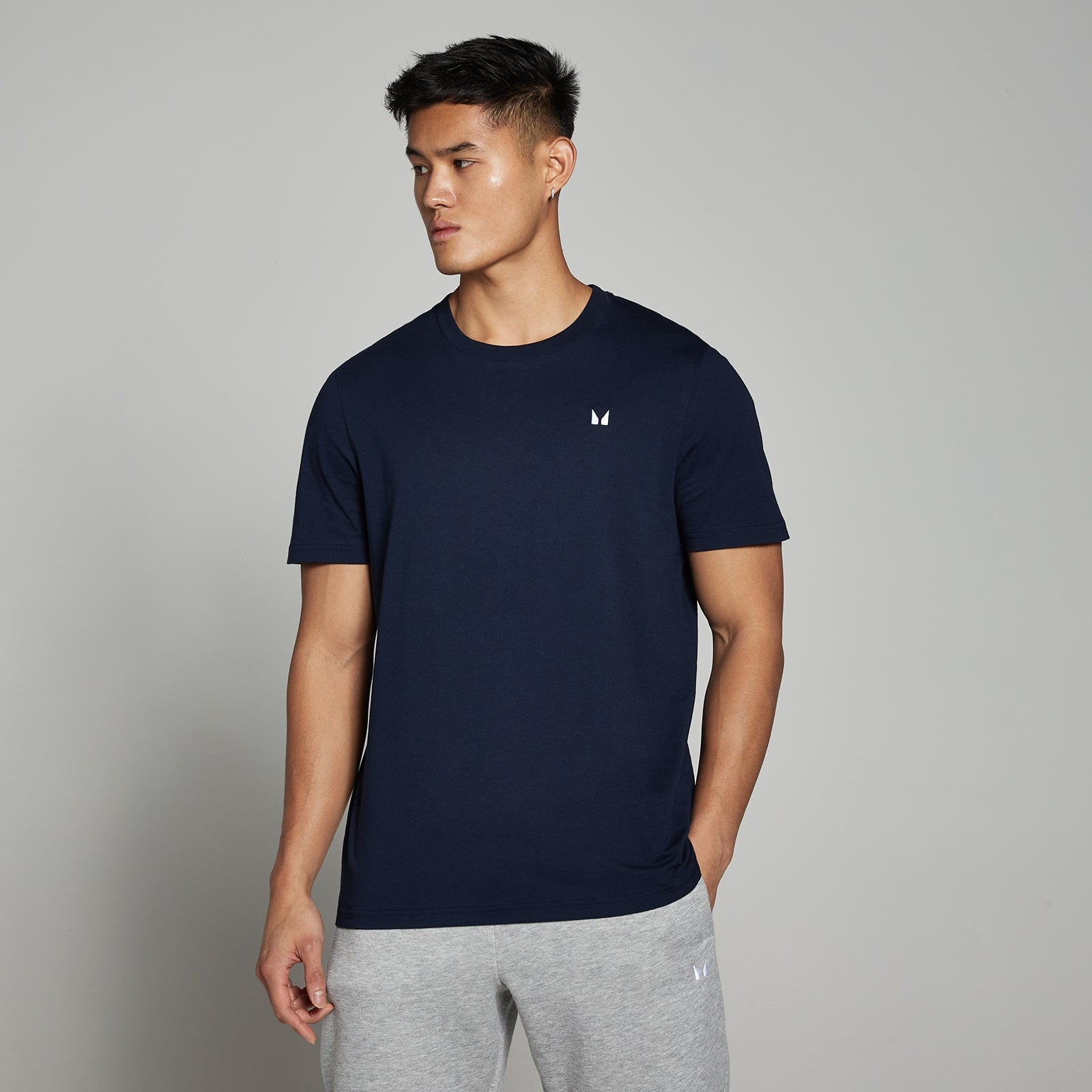 Męski T-shirt z krótkim rękawem z kolekcji Rest Day MP (Granatowy)