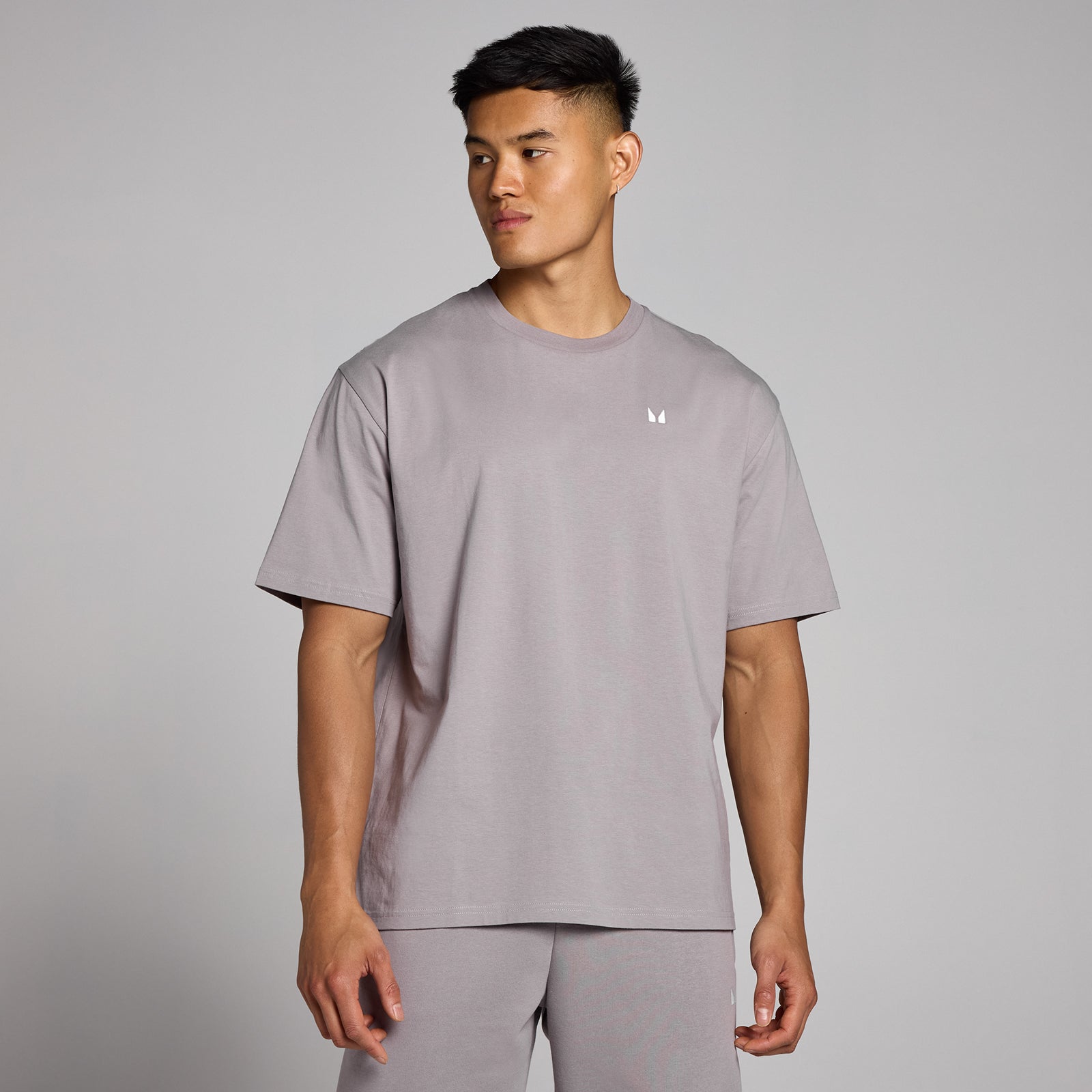 Męski T-shirt oversize z kolekcji Rest Day MP (Mushroom)