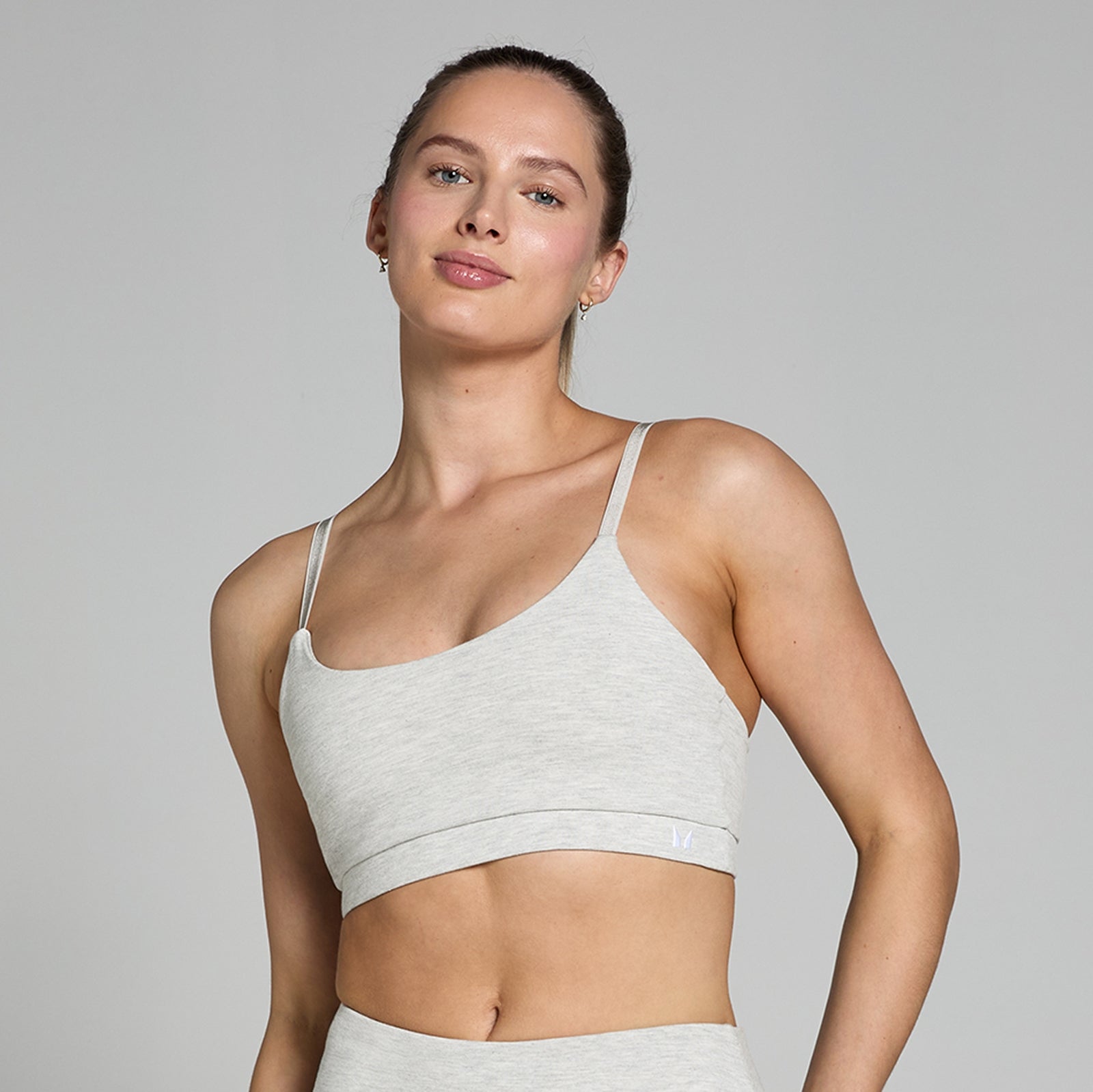 Damski stanik z kolekcji Basics MP (Light Grey Marl)