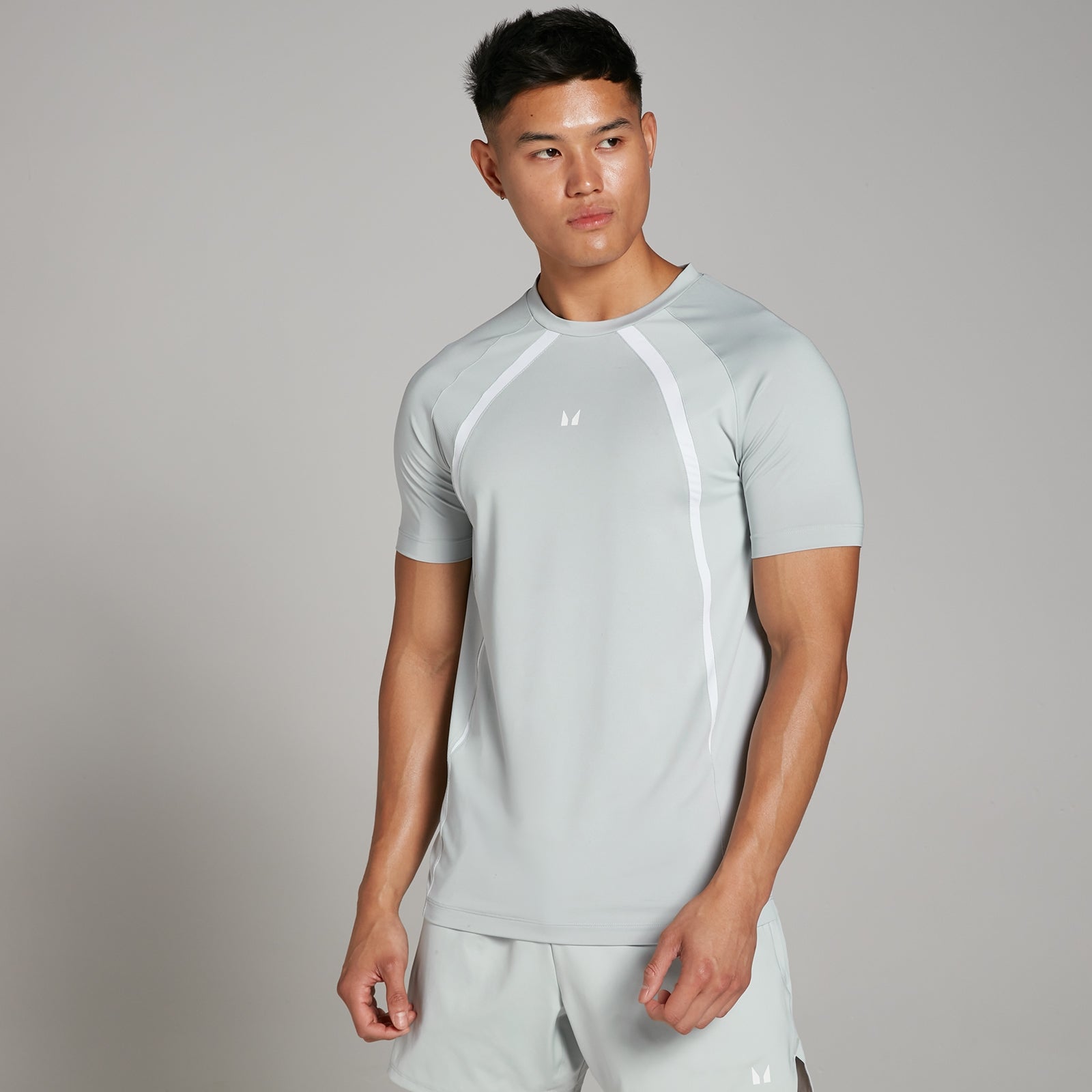 Męski T-shirt z kolekcji Tempo MP (Pale Blue)