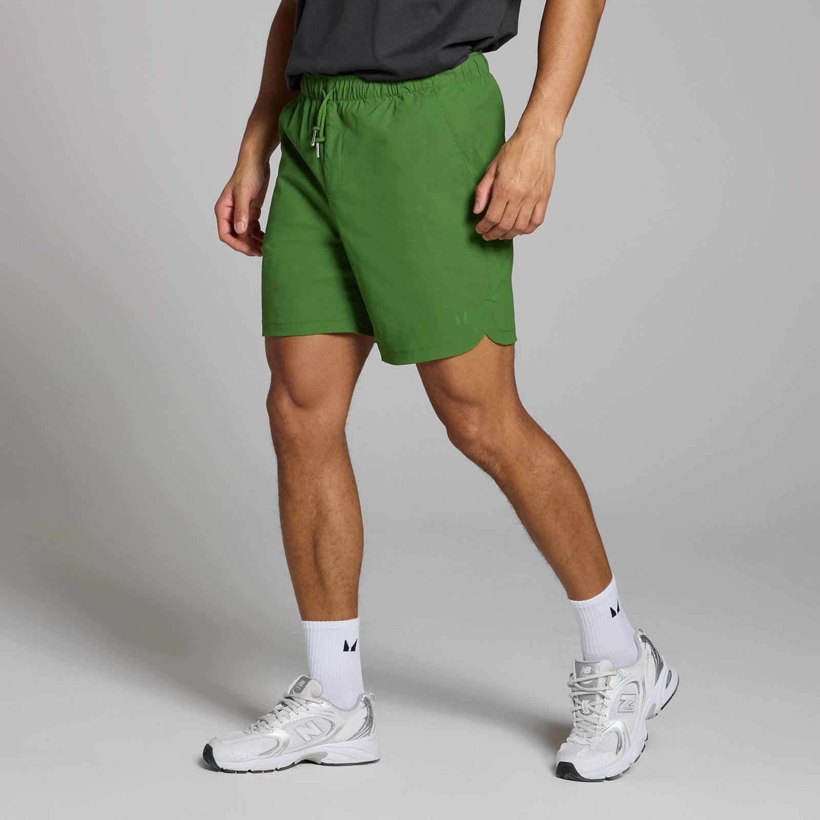 Męskie dzianinowe spodenki z kolekcji Lifestyle MP (Dark Pine)