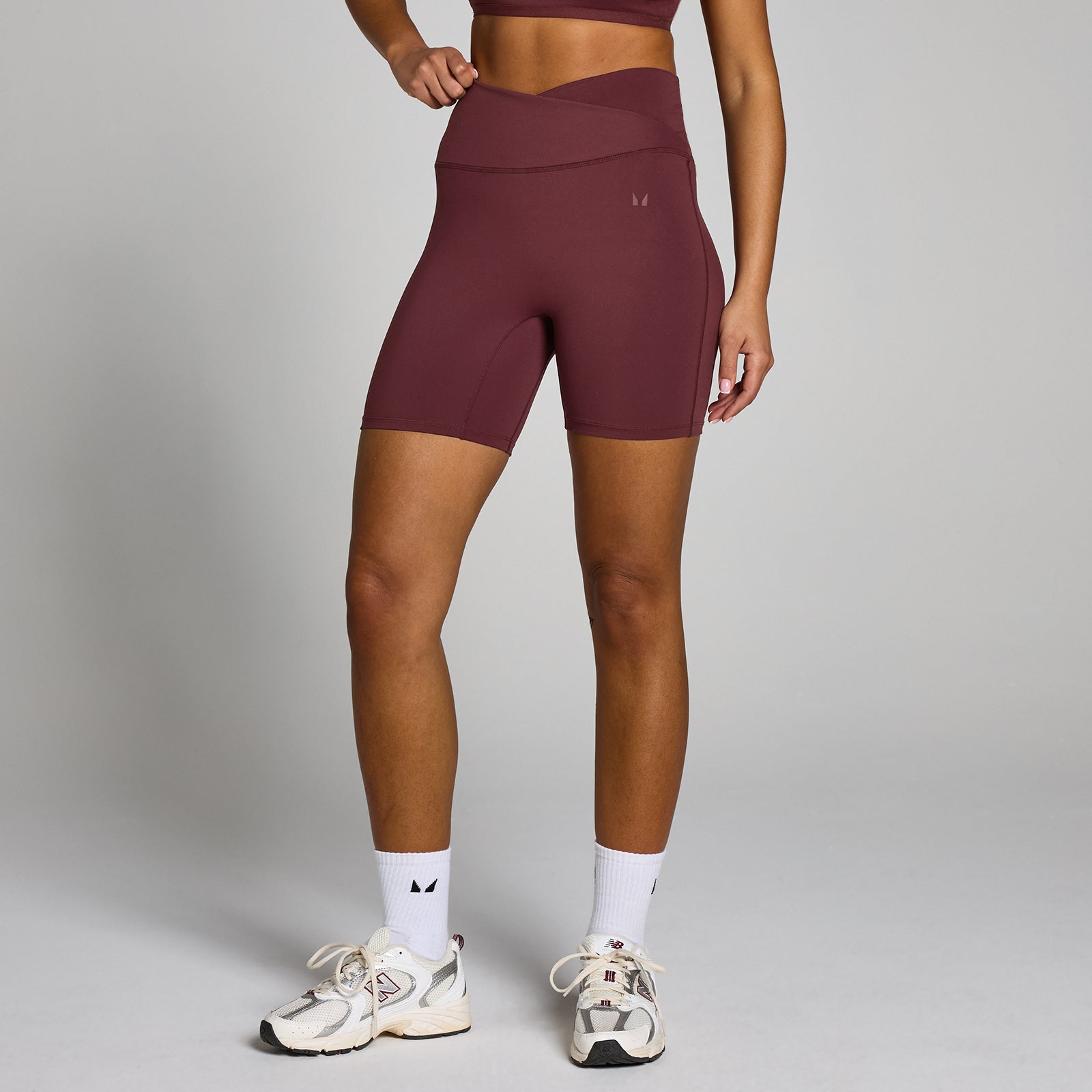 Damskie spodenki z kolekcji Tempo MP (Deep Berry)