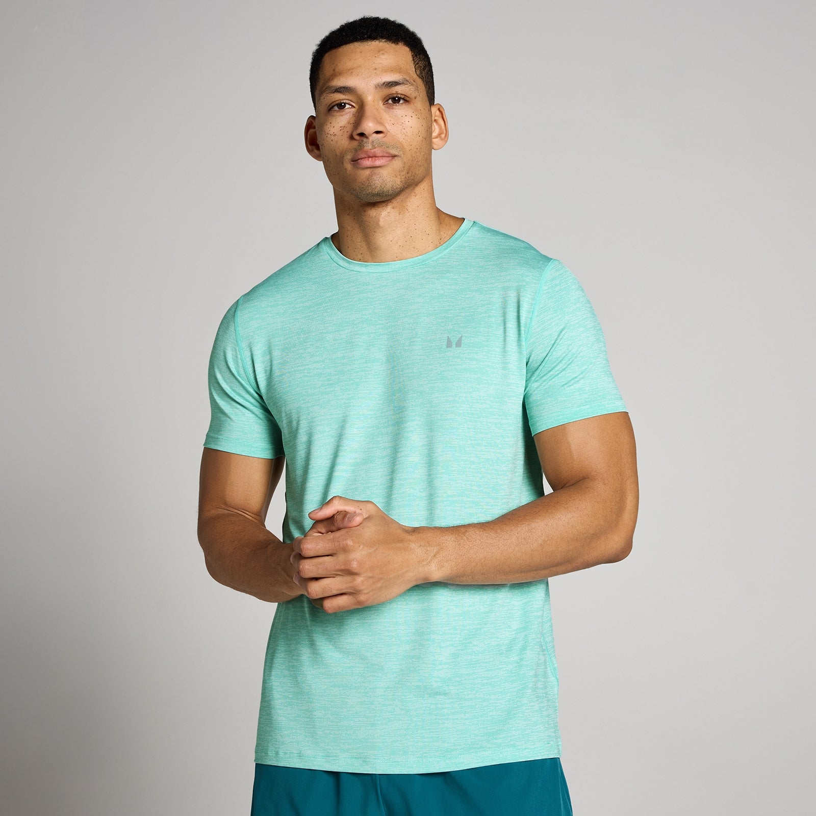 MP Męska Koszulka Tempo Marl (Mint Green)