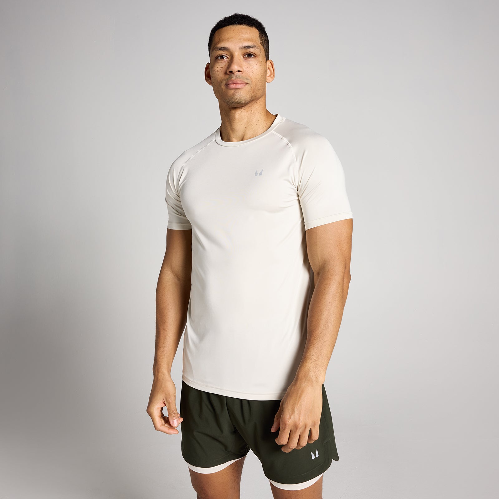 Męska Koszulka Treningowa MP (Bone)