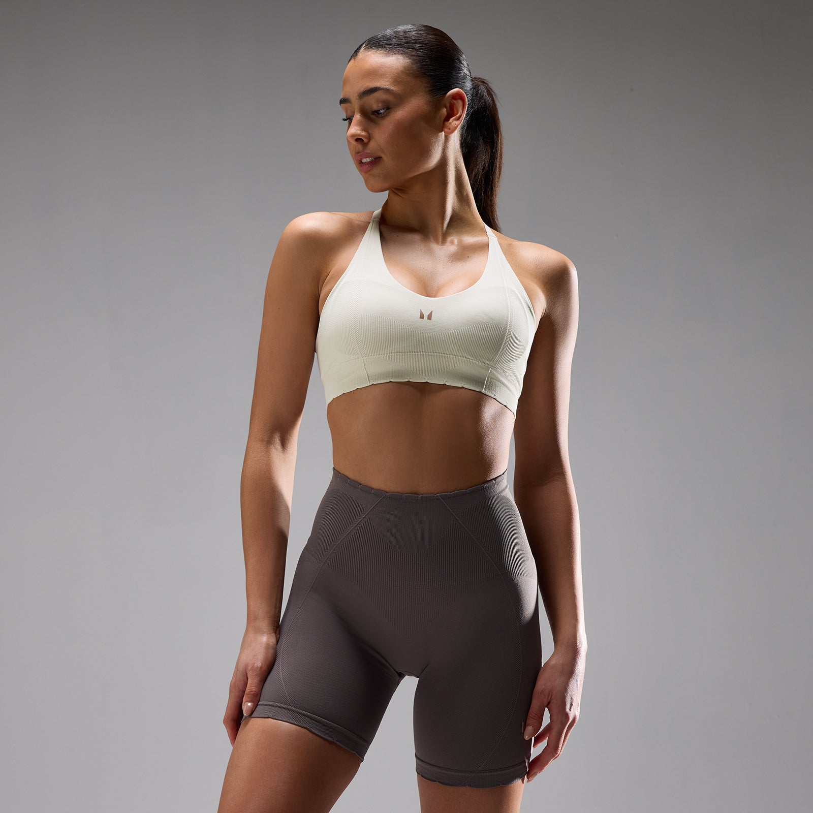 Damski Biustonosz Sportowy MP Tempo Ultra Seamless (Mist)
