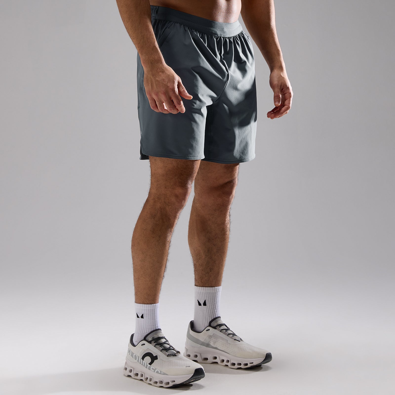 MP Męskie Spodenki Treningowe Ultra 7" (Anchor Grey)