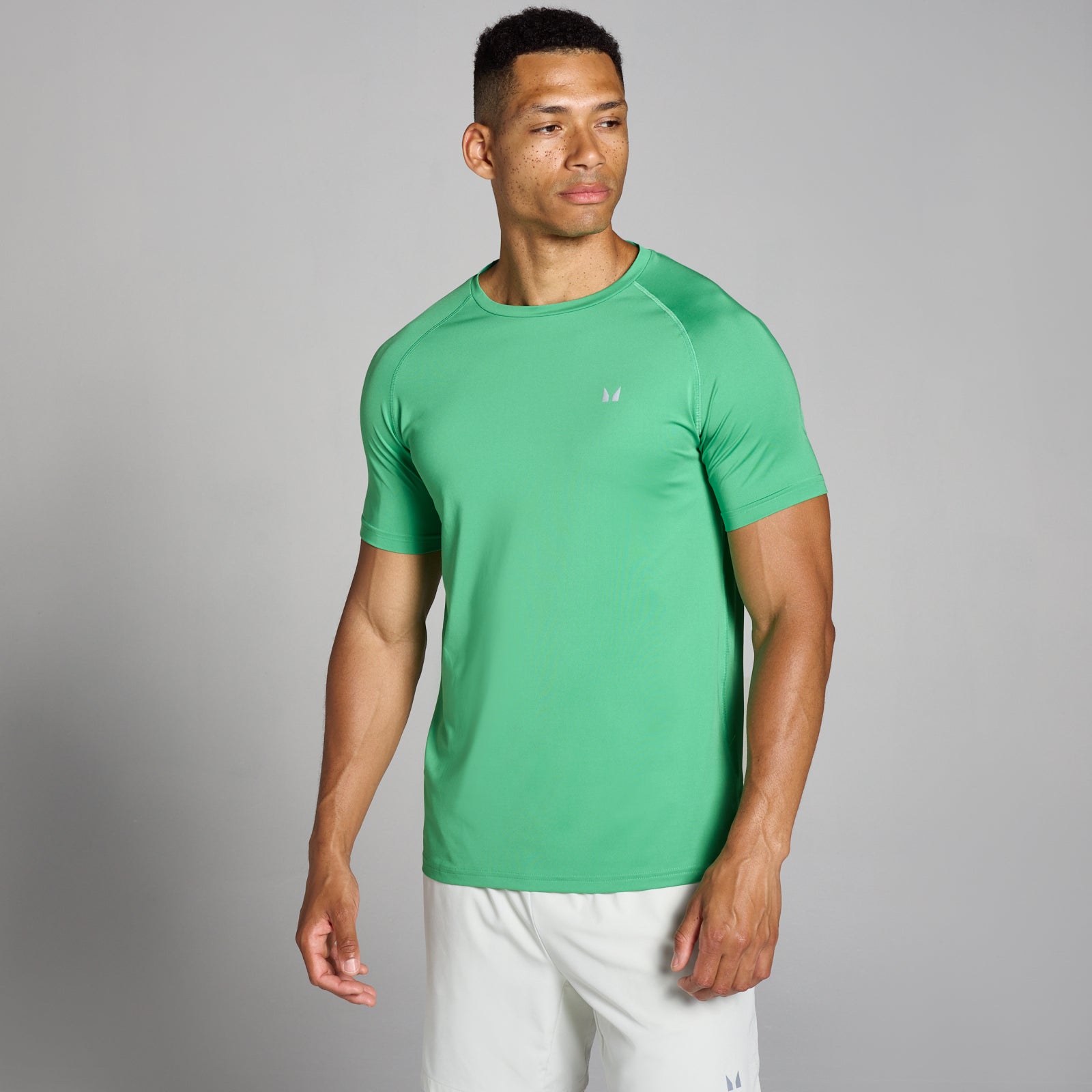 Męski T-shirt z krótkim rękawem z kolekcji Training MP (Fresh Green)