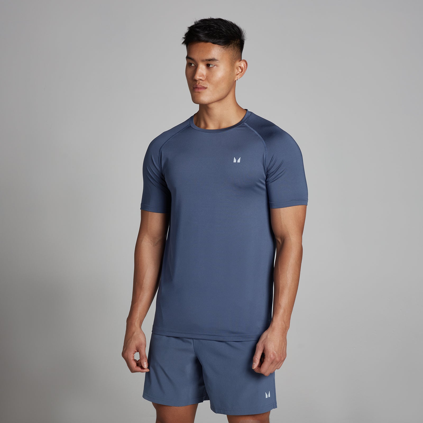 Męska Koszulka Treningowa MP (Charcoal Blue)