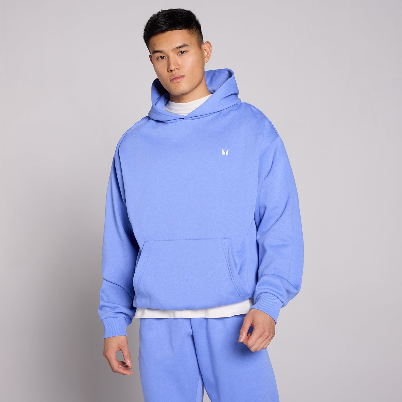 MP Męska Bluza z Kapturem Rest Day Oversize (Cornflower Blue)