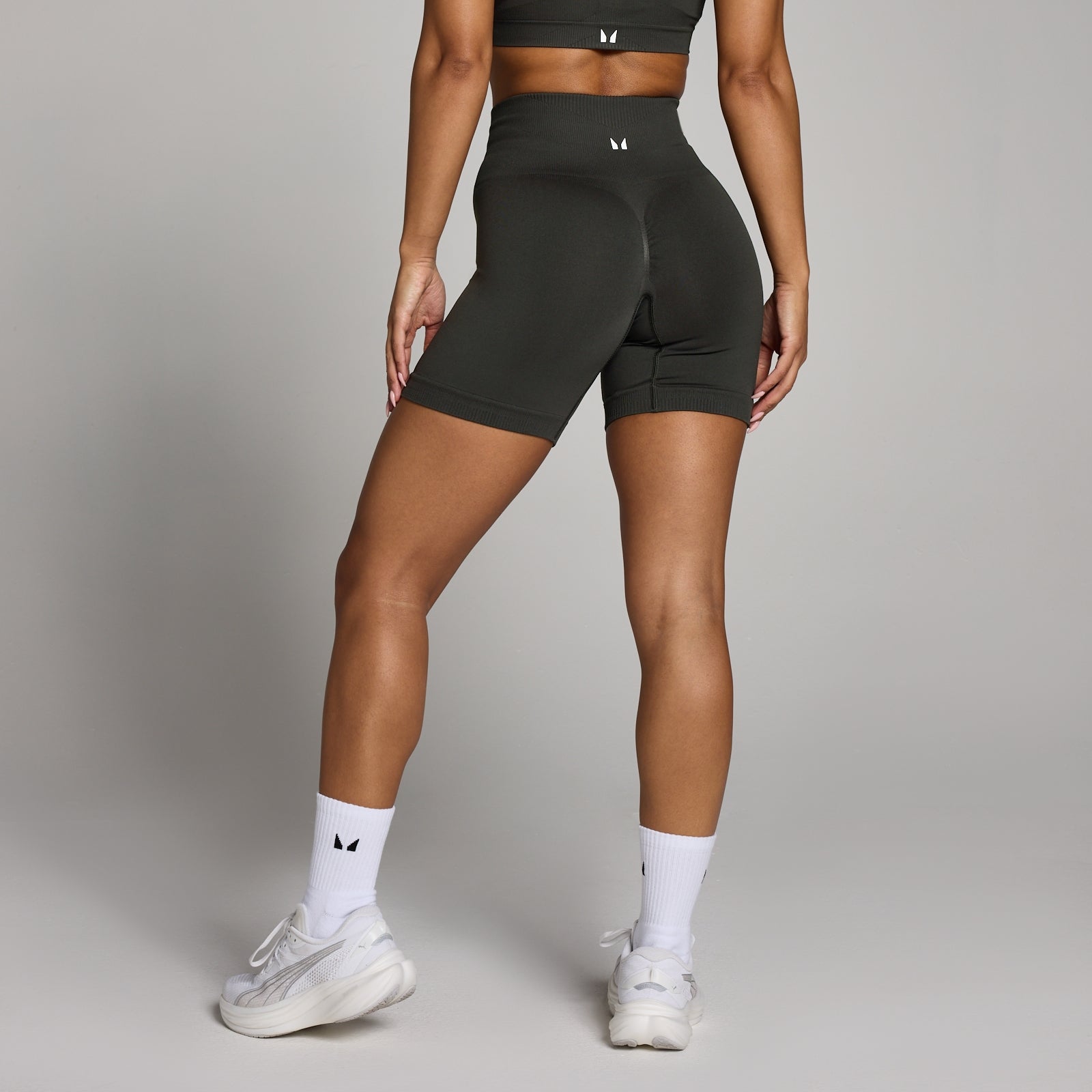 Damskie spodenki MP Tempo Seamless Scrunch (Night Grey)