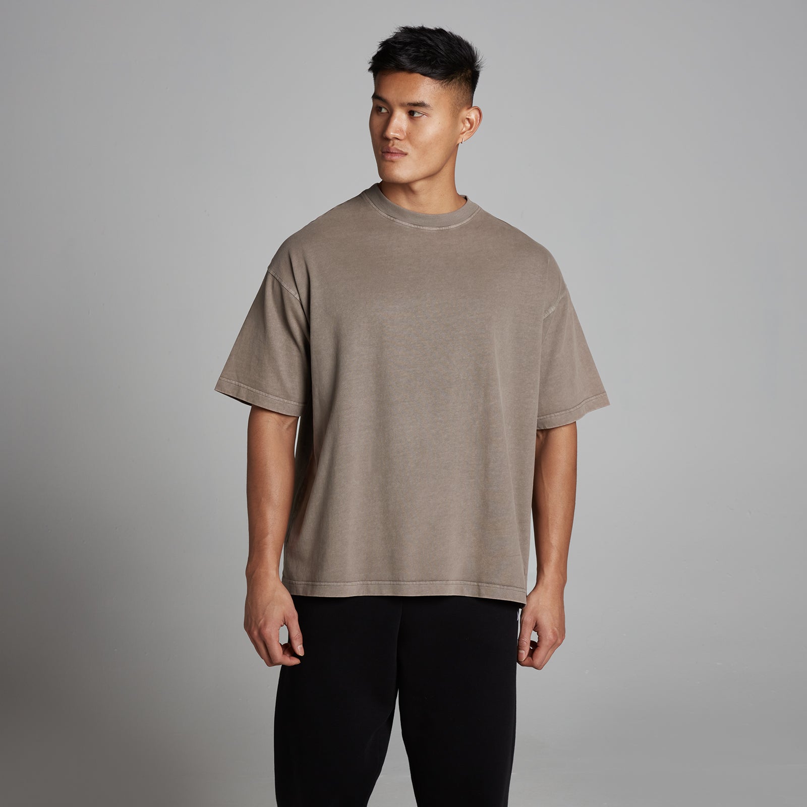 Męska Koszulka Bawełniana MP Washed Oversize (Falcon)