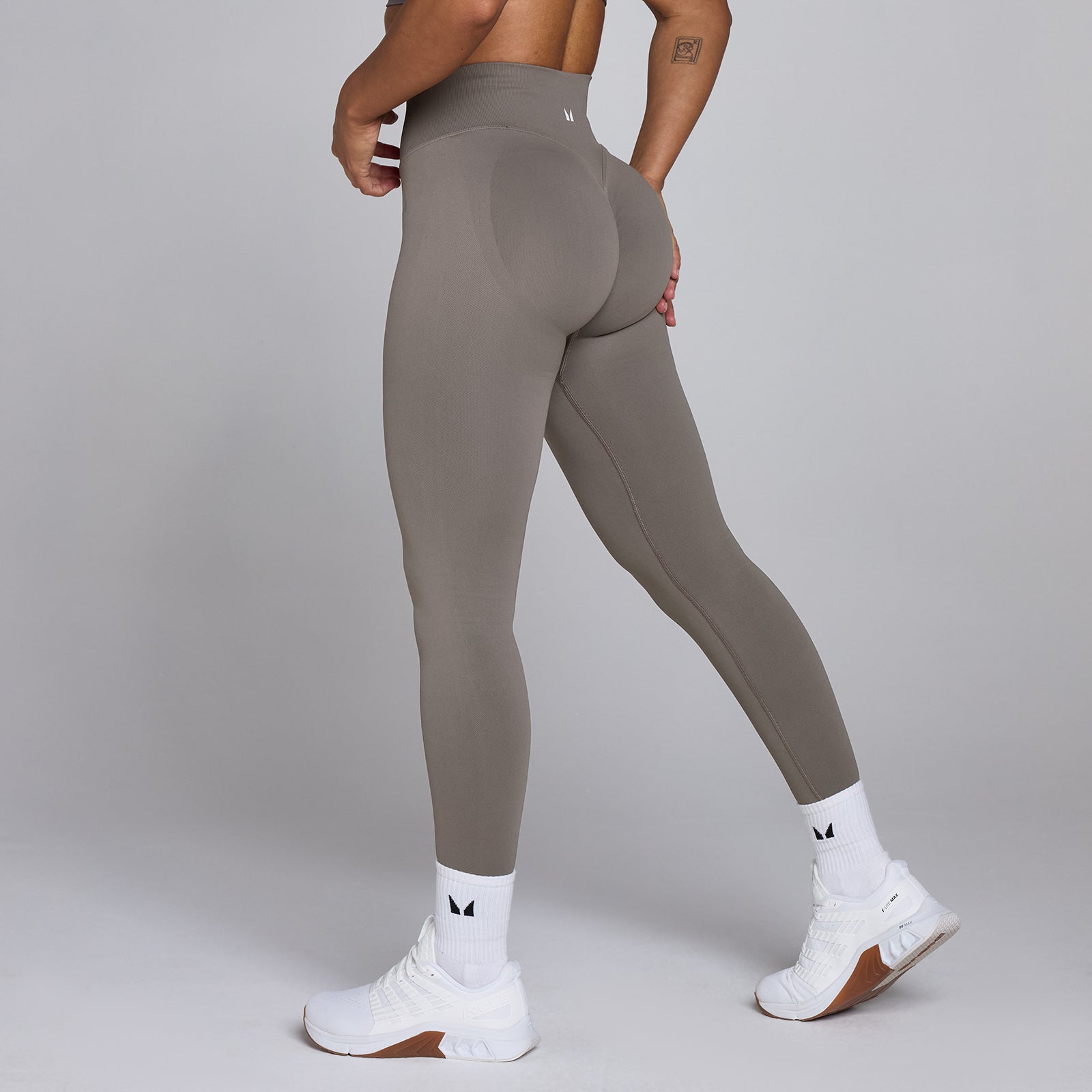 Damskie Bezszwowe Legginsy MP Lift (Dark Truffle)
