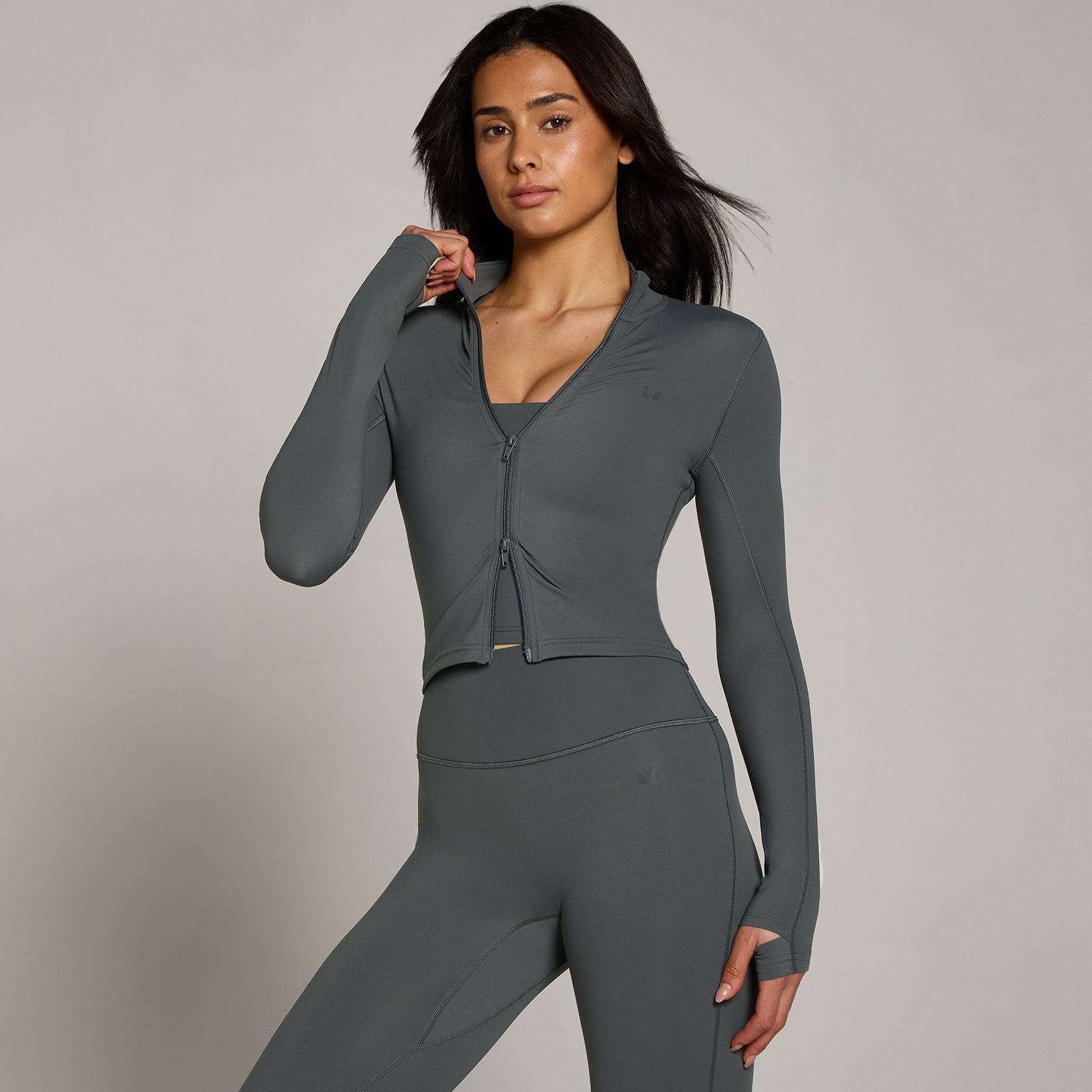 Damska krótka kurtka MP Tempo (Dark Grey)