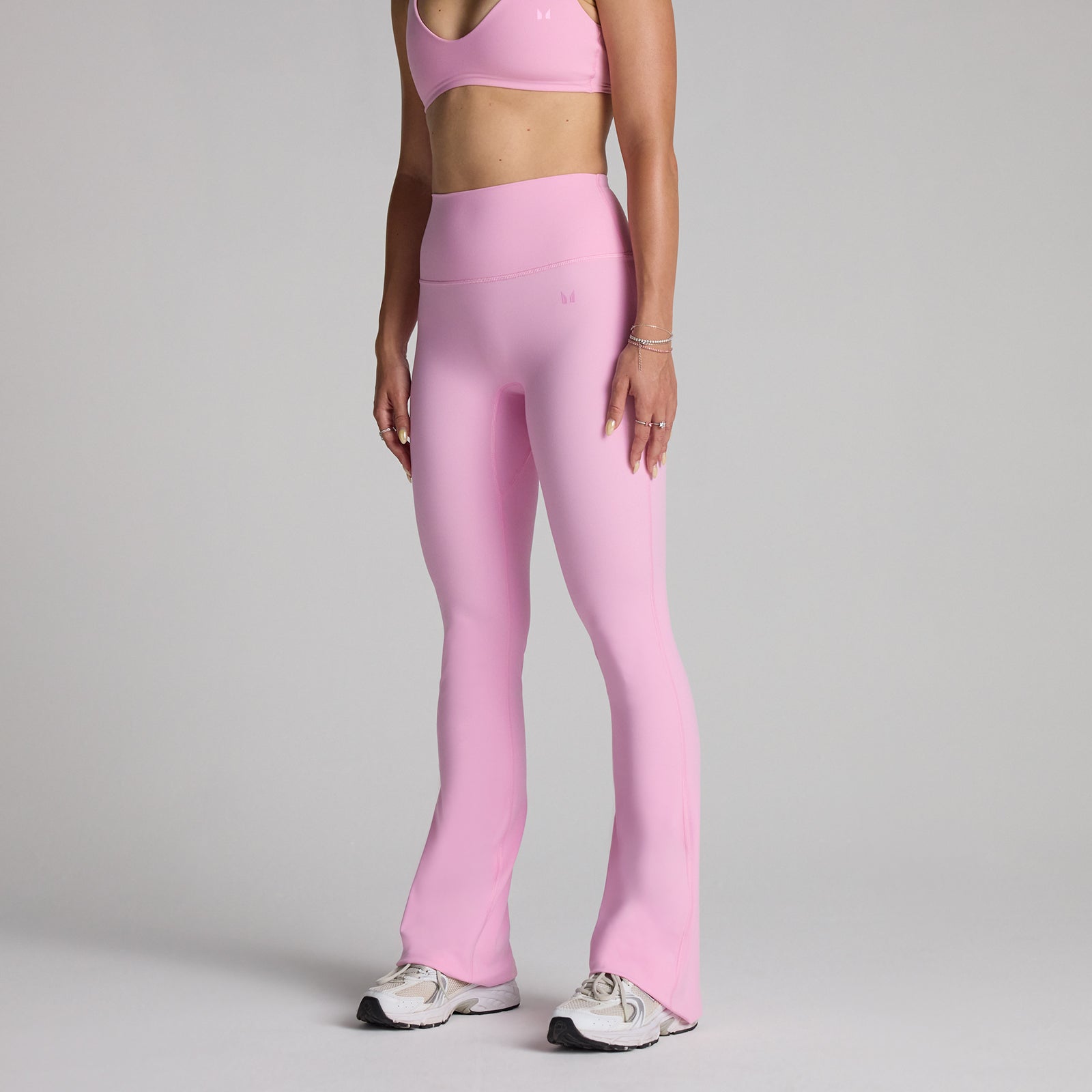 Damskie legginsy MP Tempo Flared (Cosmo Pink)