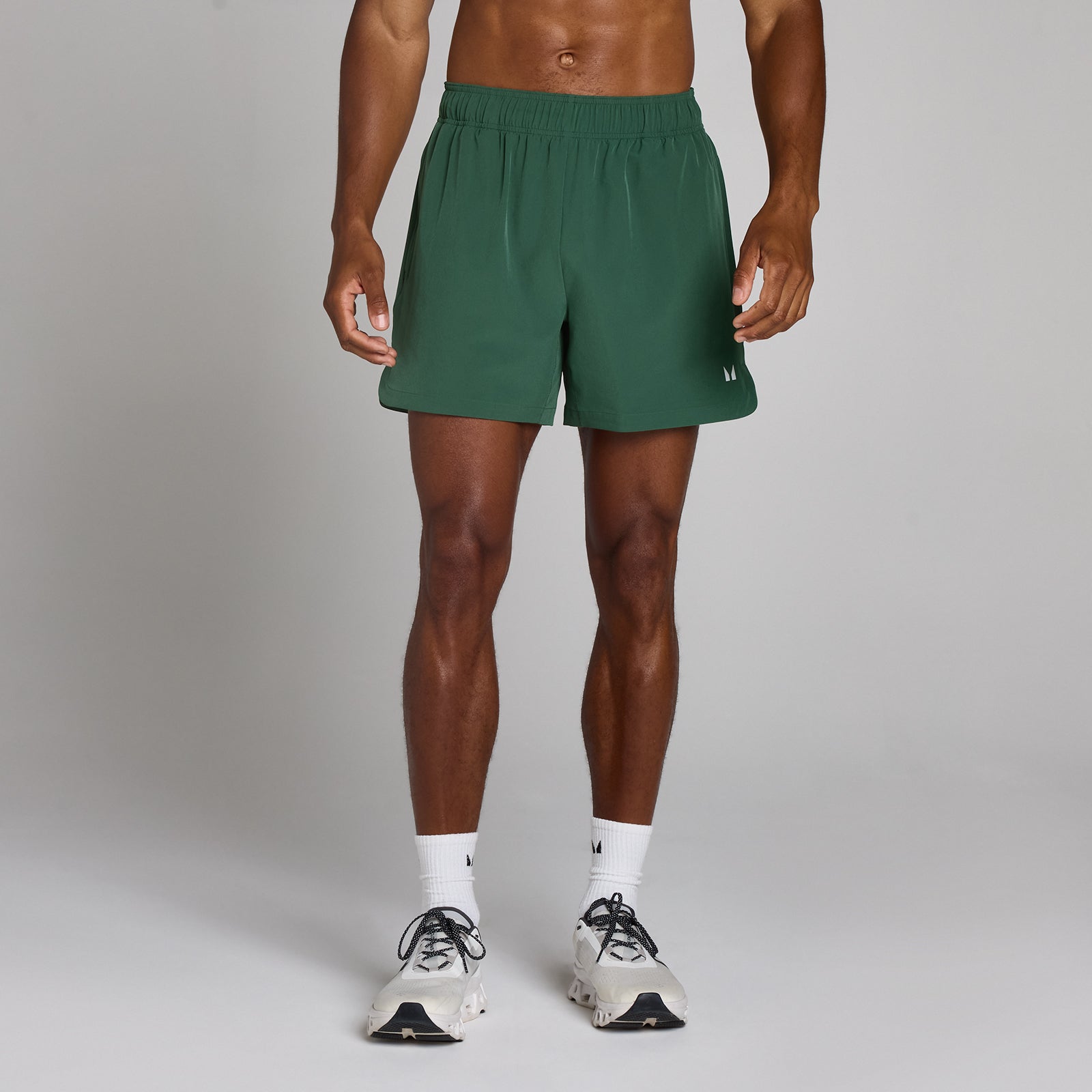 Męskie Spodenki Treningowe MP Training 5" Woven (Racing Green)